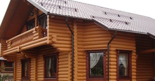 Строительство дома из оцилиндрованного бревна в Нижнем Новгороде - от 134498 рублей